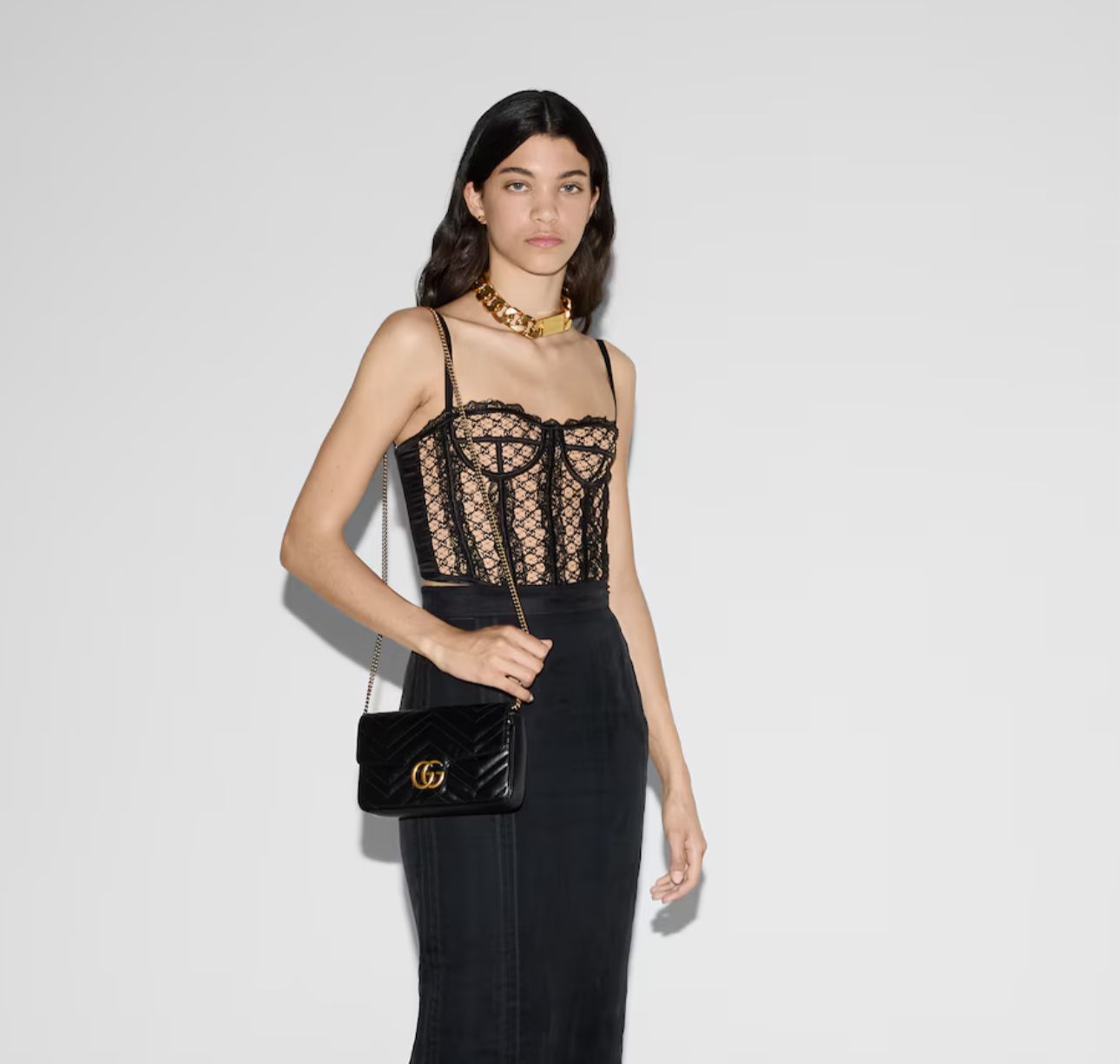 Gucci Marmont com Porta Cartão