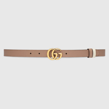 Cinto Gucci Dupla Face 2 cm