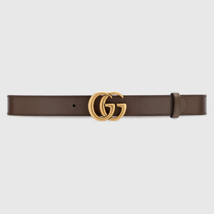 Cinto Gucci Dupla Face 3 cm
