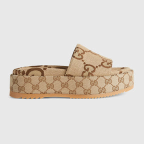 Papete Gucci Angelina Canvas Monoram
