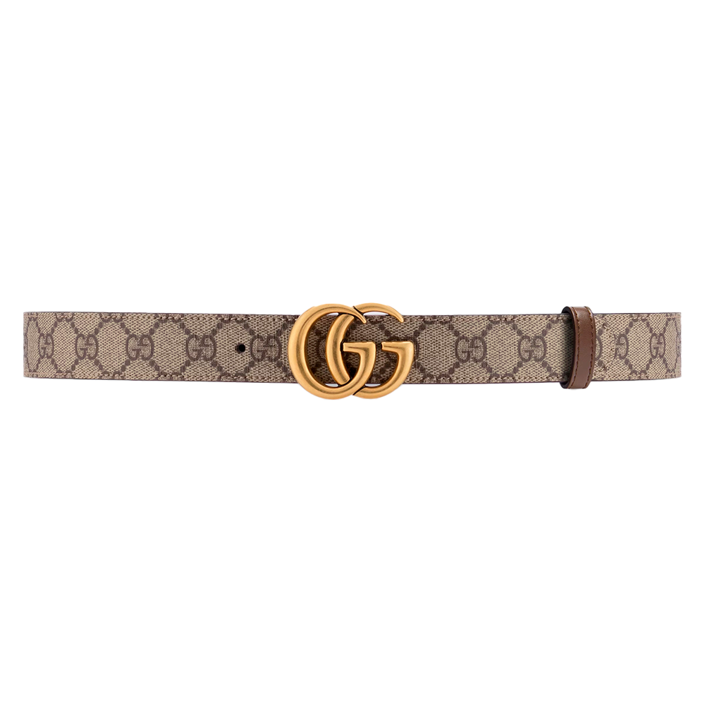 Cinto Gucci Dupla Face 3 cm