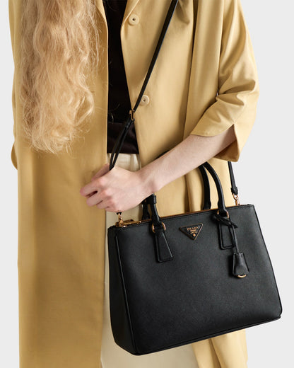 Prada Galleria Grande em Couro Saffiano