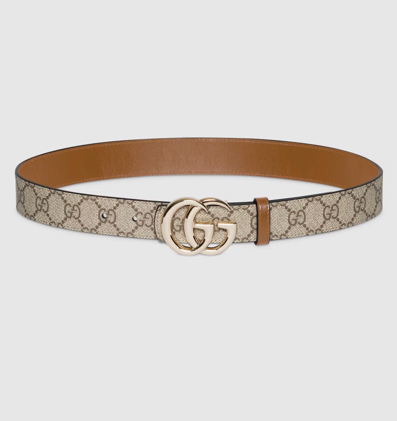 Cinto Gucci Dupla Face 3 cm