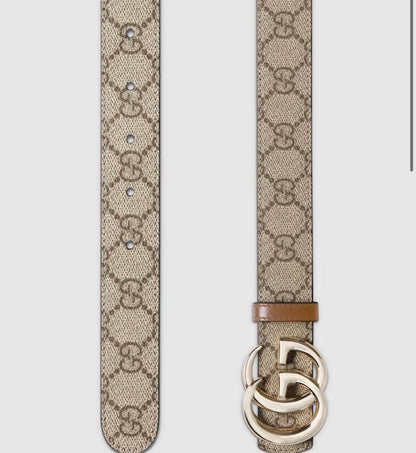 Cinto Gucci Dupla Face 3 cm
