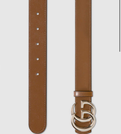 Cinto Gucci Dupla Face 3 cm