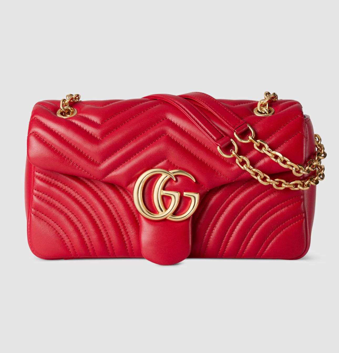 Gucci Marmont Média Ferragens Champgne