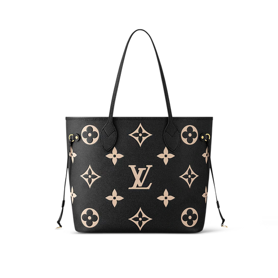 Louis Vuitton Neverfull MM Couro Empreint
