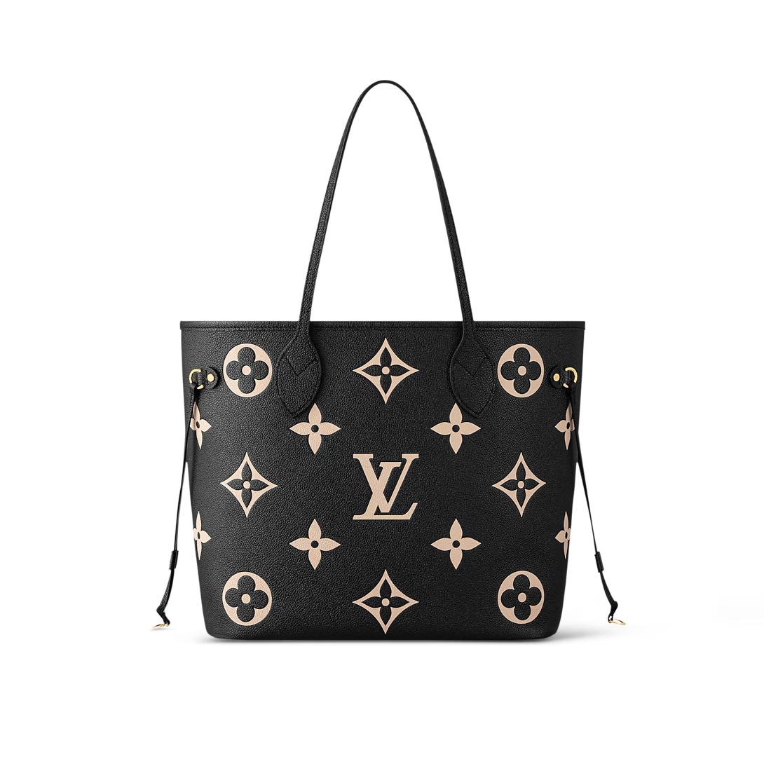 Louis Vuitton Neverfull MM Couro Empreint